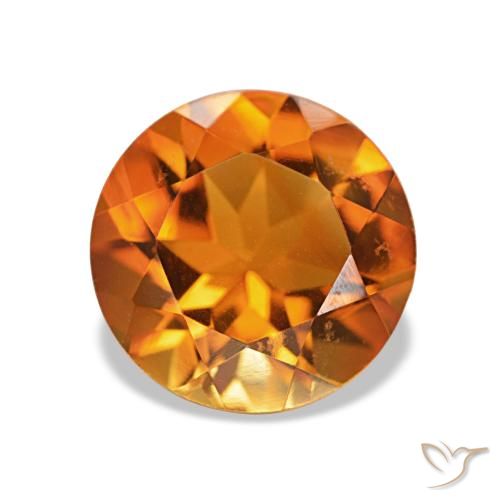 1.79ct Orange brun Citrine, Tour, VVS-VS