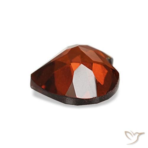 Citrine Orange foncé naturelle Forme de coeur, 1.08 ct, VS