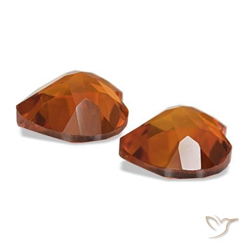 Achetez naturel 2.11ct Orange moyen Citrine gems, Forme de coeur, En provenance Brésil chez GemSelect. En stock, livraison internationale!