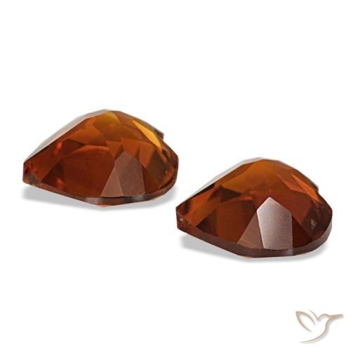 Achetez naturel 1,97ct ambre orange citrine gems, forme de coeur, en provenance brésil chez gemselect. en stock, livraison internationale!