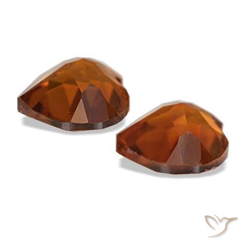 Achetez naturel 2,14ct orange moyen citrine gems, forme de coeur, en provenance brésil chez gemselect. en stock, livraison internationale!