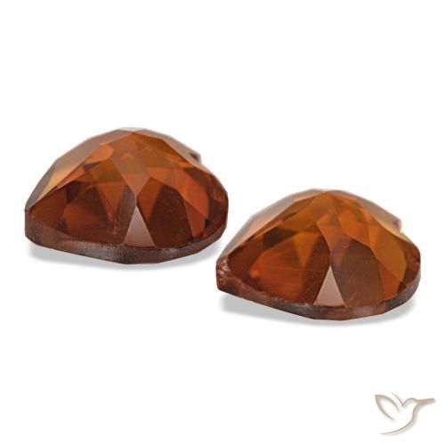 Achetez naturel 2.10ct Orange foncé Citrine gems, Forme de coeur, En provenance Brésil chez GemSelect. En stock, livraison internationale!