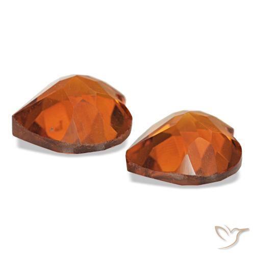 Achetez naturel 1,97ct orange moyen citrine gems, forme de coeur, en provenance brésil chez gemselect. en stock, livraison internationale!