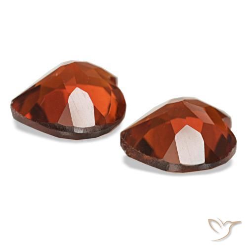 Achetez naturel 2,02ct orange foncé citrine gems, forme de coeur, en provenance brésil chez gemselect. en stock, livraison internationale!