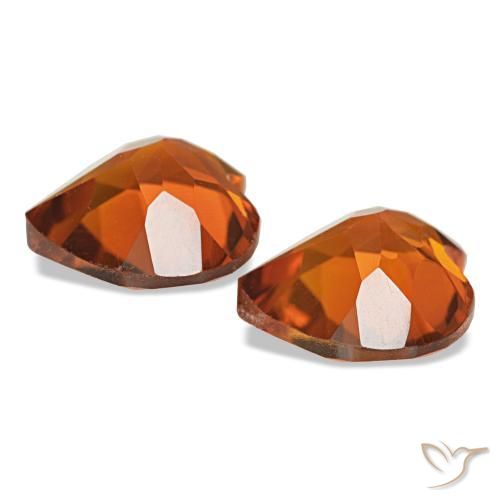 Achetez naturel 2.00ct Orange rougeâtre Citrine gems, Forme de coeur, En provenance Brésil chez GemSelect. En stock, livraison internationale!