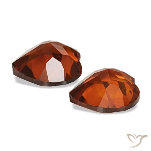 Achetez naturel 2.01ct Orange foncé Citrine gems, Forme de coeur, En provenance Brésil chez GemSelect. En stock, livraison internationale!