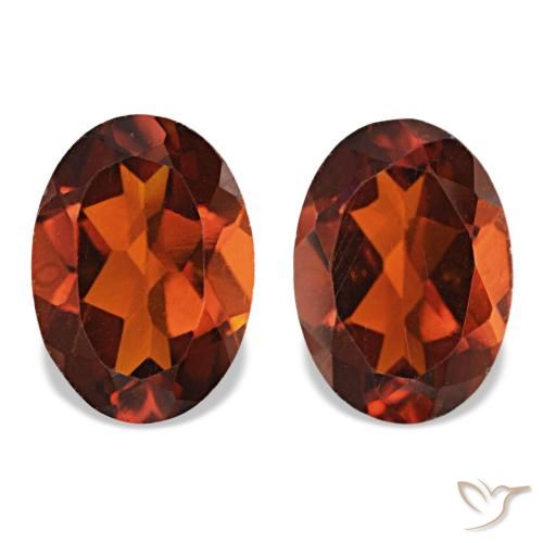 Achetez naturel 1,31ct orange foncé citrine gems, coupe ovale, en provenance brésil chez gemselect. en stock, livraison internationale!