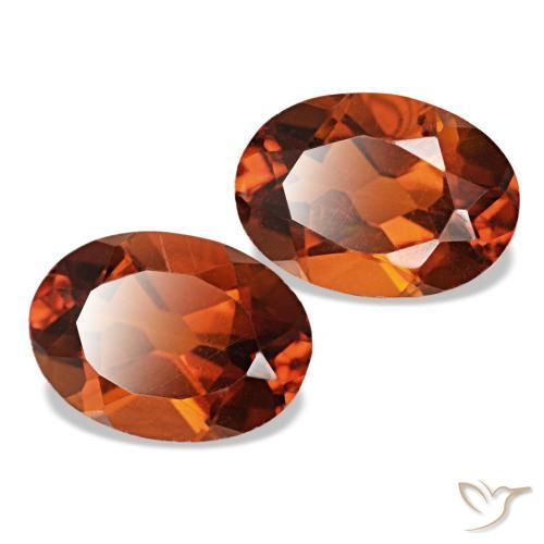 Achetez naturel 1.35ct Orange foncé Citrine gems, Coupe ovale, En provenance Brésil chez GemSelect. En stock, livraison internationale!