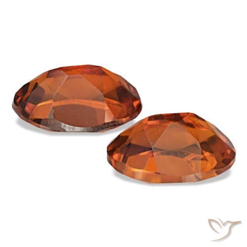 Achetez naturel 1.35ct Orange foncé Citrine gems, Coupe ovale, En provenance Brésil chez GemSelect. En stock, livraison internationale!