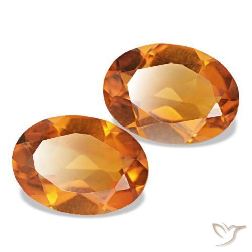 Achetez naturel 1.31ct Orange moyen Citrine gems, Coupe ovale, En provenance Brésil chez GemSelect. En stock, livraison internationale!