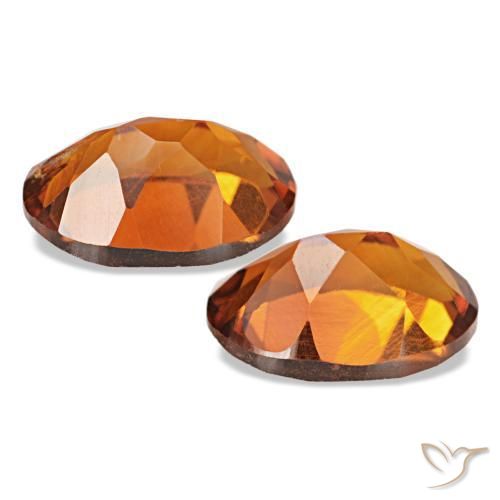 Achetez naturel 1,51ct orange moyen citrine gems, coupe ovale, en provenance brésil chez gemselect. en stock, livraison internationale!