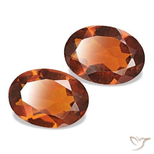 Achetez naturel 1,20ct orange citrine gems, coupe ovale, en provenance brésil chez gemselect. en stock, livraison internationale!