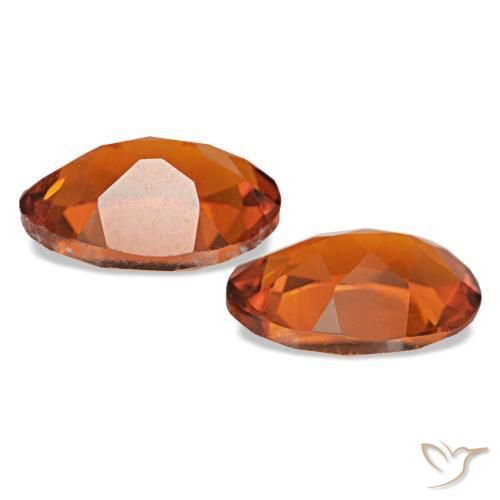Achetez naturel 1,31ct orange feu citrine gems, coupe ovale, en provenance brésil chez gemselect. en stock, livraison internationale!
