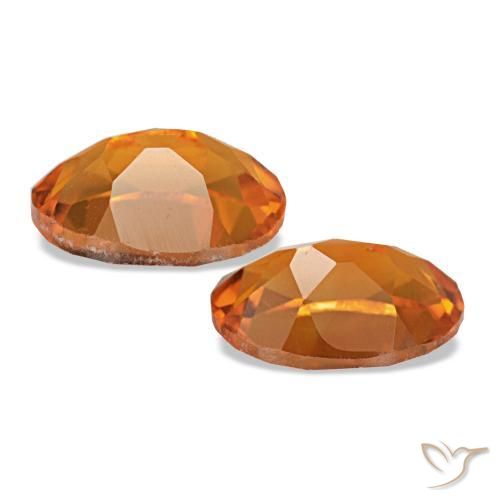 Achetez naturel 1,46ct orange brun citrine gems, coupe ovale, en provenance brésil chez gemselect. en stock, livraison internationale!