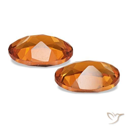 Achetez naturel 1,28ct orange citrine gems, coupe ovale, en provenance brésil chez gemselect. en stock, livraison internationale!