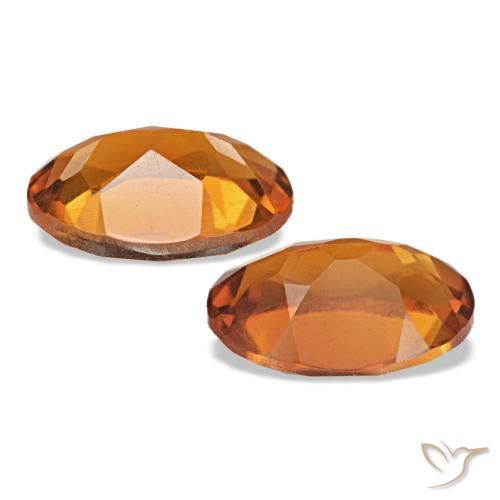 Achetez naturel 1,28ct orange citrine gems, coupe ovale, en provenance brésil chez gemselect. en stock, livraison internationale!