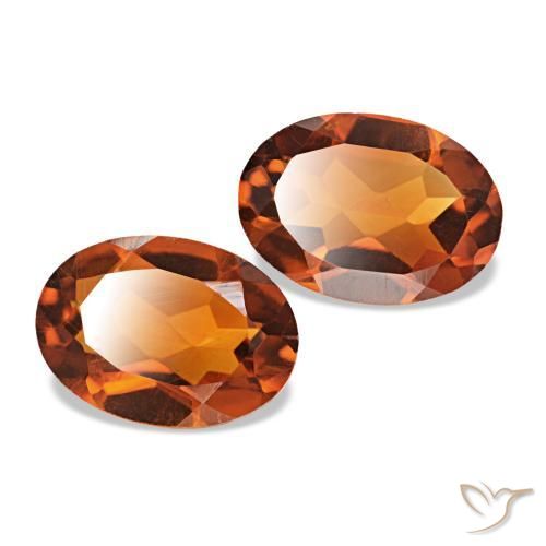 Achetez naturel 1,31ct orange citrine gems, coupe ovale, en provenance brésil chez gemselect. en stock, livraison internationale!