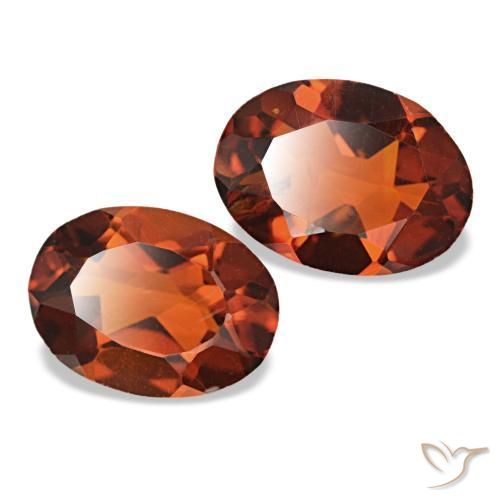 Achetez naturel 1,13ct orange foncé citrine gems, coupe ovale, en provenance brésil chez gemselect. en stock, livraison internationale!