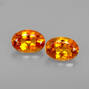Achetez naturel ct Jaune orange Clinohumite gems, Coupe ovale, En provenance Tanzanie chez GemSelect. En stock, livraison internationale!