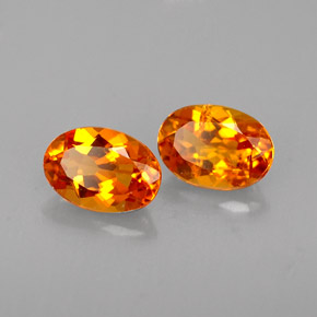 Achetez naturel ct Jaune orange Clinohumite gems, Coupe ovale, En provenance Tanzanie chez GemSelect. En stock, livraison internationale!
