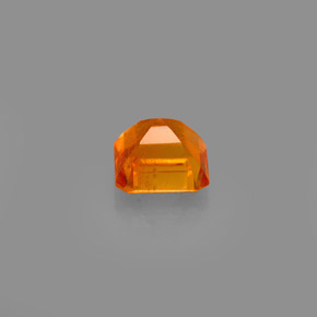 Clinohumite orange naturelle taille émeraude, 0,69 ct, VS-SI