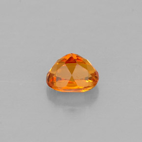 Clinohumite orange naturelle coupe ovale, 0,36 ct, VS-SI