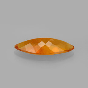 Clinohumite Jaune orange naturelle Marquise, 2.11 ct, SI