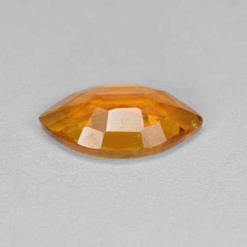 Clinohumite Orange moyen naturelle Marquise, 1.18 ct, SI