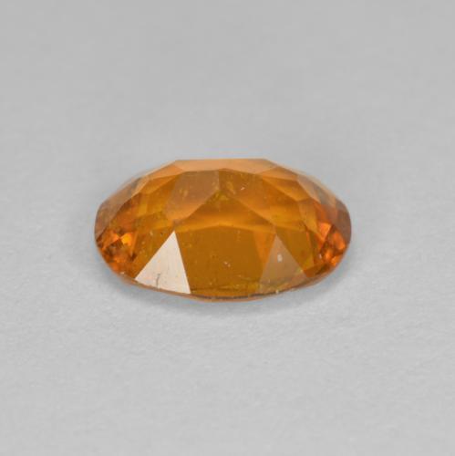 Clinohumite Orange moyen naturelle Coupe ovale, 1.21 ct, SI