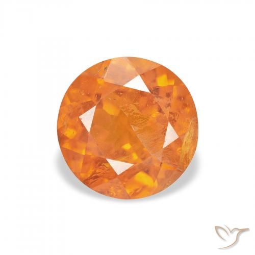 1.62ct Naturel Orange vif Clinohumite, Tour, SI-I1