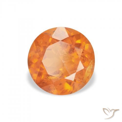 Clinohumite Orange vif naturelle Tour, 1.62 ct, SI-I1