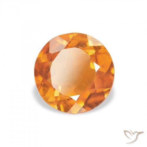 Clinohumite Abricot orange naturelle Tour, 1.34 ct, VS-SI