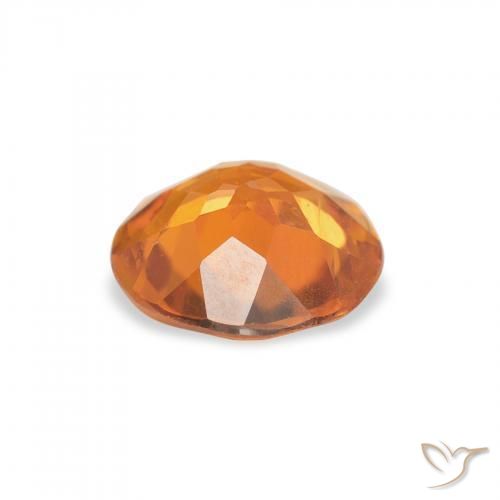 Clinohumite Abricot orange naturelle Tour, 1.34 ct, VS-SI