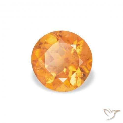 Clinohumite Orange moyen naturelle Tour, 0.87 ct, SI