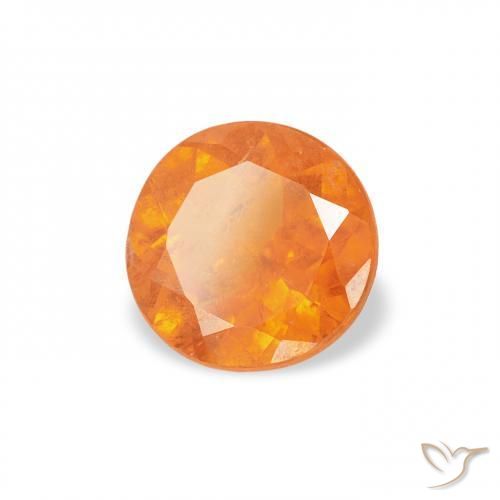 Clinohumite Orange rougeâtre naturelle Tour, 0.61 ct, SI