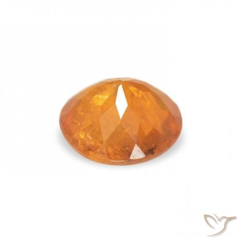 Clinohumite Orange rougeâtre naturelle Tour, 0.61 ct, SI