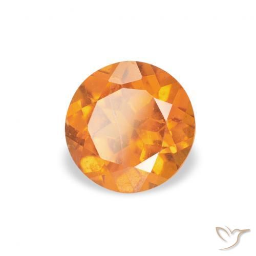 Clinohumite Ambre orange naturelle Tour, 0.55 ct, SI