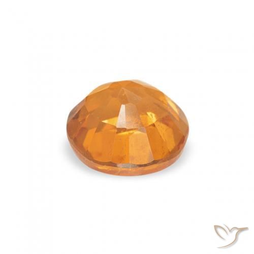Clinohumite Ambre orange naturelle Tour, 0.48 ct, SI
