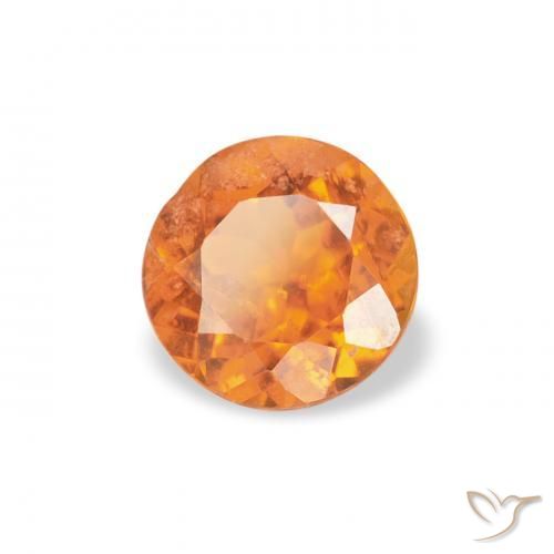 Clinohumite Orange rougeâtre naturelle Tour, 0.43 ct, SI