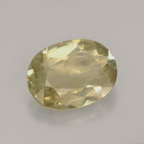 Diaspore à changement de couleur  naturelle coupe ovale, 3,50 ct, VS-SI