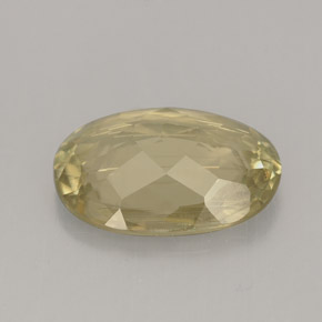 Diaspore à changement de couleur  naturelle coupe ovale, 3,50 ct, VS-SI