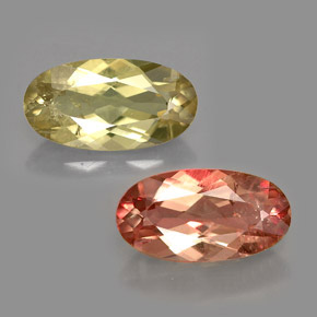 Diaspore à changement de couleur  naturelle coupe ovale, 2,20 ct, VS-SI