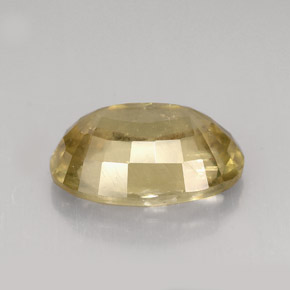 Diaspore à changement de couleur  naturelle coupe ovale, 6,44 ct, SI