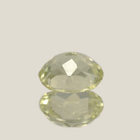 Diaspore à changement de couleur  naturelle coupe ovale, 0,99 ct, VS