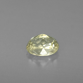 Diaspore Couleur Changeant Vert / rose naturelle Coupe ovale, 0.77 ct, VS
