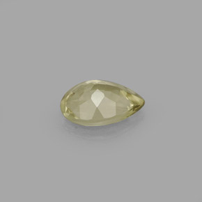 Diaspore à changement de couleur  naturelle en forme de poire, 0,51 ct, VS