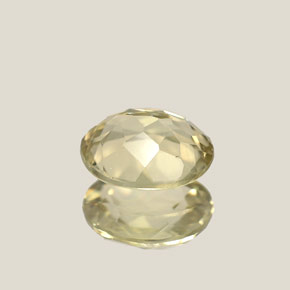 Diaspore Couleur Changeant Vert / rose naturelle Coupe ovale, 0.85 ct, VVS