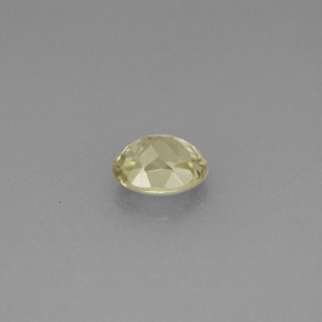 Diaspore à changement de couleur  naturelle coupe ovale, 0,59 ct, VS