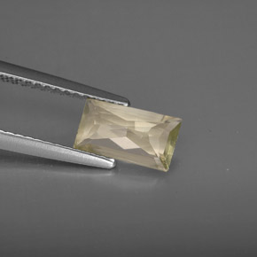 Diaspore à changement de couleur  naturelle baguette, 0,97 ct, VVS-VS