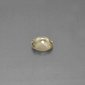 Diaspore à changement de couleur  naturelle coupe ovale, 0,47 ct, VVS-VS